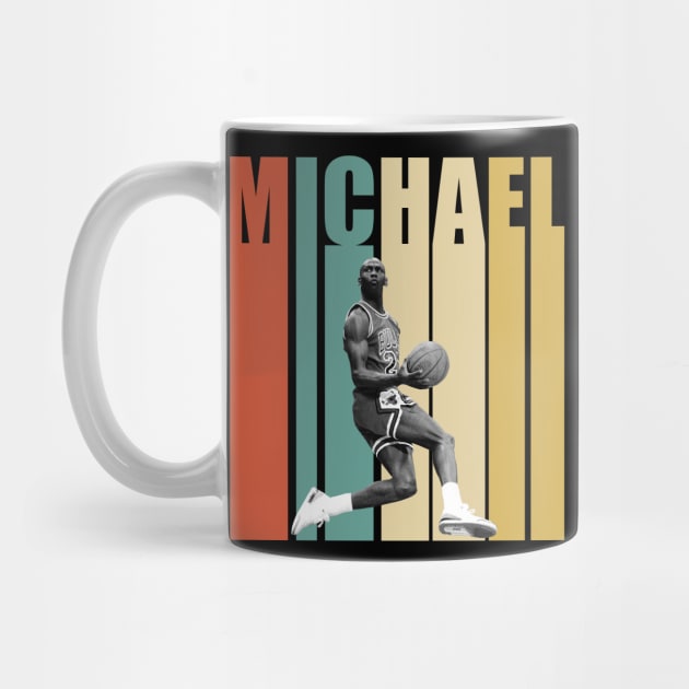 Retro Color Michael Jordan by Gadingshopart